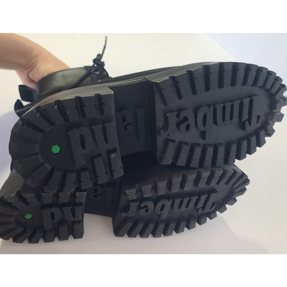 Timberland Womens Black Leather Sky 6" Lace Up Boots US 10 - Picture 10 of 10